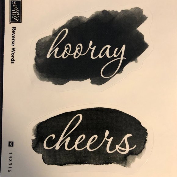 Stampin' Up! Sale-A-Bration Reverse Words - Picture 4 of 7